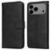 Mobigear Wallet iPhone 17 Pro Max Hoesje Bookcase Portemonnee - Zwart