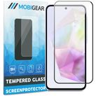 Mobigear Premium Samsung Galaxy A36 Glazen Screenprotector - Case Friendly - Zwart