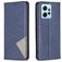 Mobigear Rhombus Slim Xiaomi Redmi Note 12 Hoesje Bookcase - Blauw