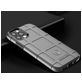 Mobigear Rugged Shield iPhone 13 Pro Max Hoesje Flexibel TPU Backcover Shockproof - Grijs