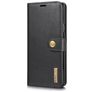 Mobigear Snap Button Samsung Galaxy Note 9 Hoesje Uitneembare 2in1 Bookcase Portemonnee - Zwart