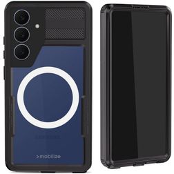 Mobilize Waterproof Samsung Galaxy S25 FE Waterdicht MagSafe Hoesje Hardcase Backcover - Zwart