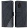 Mobigear Rhombus Samsung Galaxy Xcover 7 Hoesje Bookcase Portemonnee - Zwart