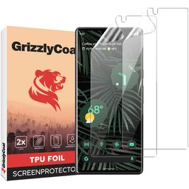 GrizzlyCoat Google Pixel 6 Pro Hydrogel TPU Screenprotector - Case Friendly + Installatie Frame (2-Pack)