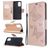 Mobigear Butterfly Samsung Galaxy S20 Plus Hoesje Bookcase Portemonnee - Roségoud