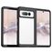 Mobigear Crystal Google Pixel Fold Hoesje Hardcase Backcover - Transparant / Zwart