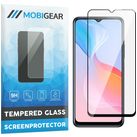Mobigear Premium Vivo Y21s Glazen Screenprotector - Case Friendly - Zwart
