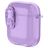 Mobigear Crystal Clip Apple AirPods 1 Hardcase Hoesje - Paars