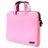 Mobigear Neon Neopreen Laptop Aktetas 15 - 16 inch Laptoptas + Handvat - Roze