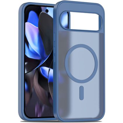 Mobigear Shockproof Google Pixel 10 Pro XL MagSafe Hoesje Hardcase Backcover - Blauw