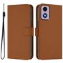 Mobigear Urban Wallet Motorola Moto G04 Hoesje Bookcase Portemonnee - Bruin