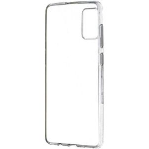 Mobiparts Classic Doorzichtig Samsung Galaxy A71 Hoesje Flexibel TPU Backcover - Transparant