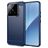 Mobigear Brushed Slim Xiaomi 15 Hoesje Flexibel TPU Backcover - Donkerblauw