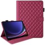 Mobigear Diamond Samsung Galaxy Tab S10 FE Plus Hoes Bookcase - Rood