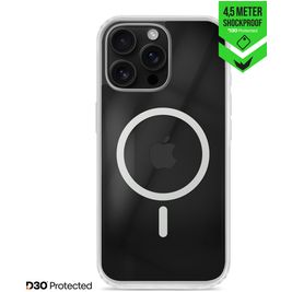 Striker X-Core Xtreme Impact Doorzichtig iPhone 16 Pro Max MagSafe Hoesje Hardcase Backcover Shockproof - Transparant