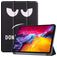 Mobigear Tri-Fold iPad Pro 11 Inch (2021) Hoes Bookcase - Do Not Touch