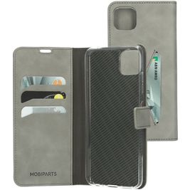 Mobiparts Classic Wallet Samsung Galaxy A22 5G Hoesje Bookcase Portemonnee - Granite Grey