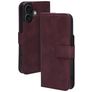 Mobiparts Classic Wallet MagSafe iPhone 16 MagSafe Hoesje Bookcase Portemonnee - Velvet Red