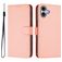 Mobigear Urban Wallet iPhone 16 Plus Hoesje Bookcase Portemonnee - Roze