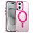 Mobigear Shockproof iPhone 18 MagSafe Hoesje Hardcase Backcover - Rood