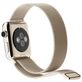 Mobigear Loop Milanese Apple Watch Bandje Magneetsluiting - 49/46/45/44 mm - Sterrenlicht