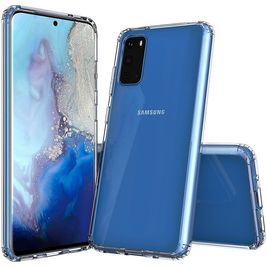 Mobigear Crystal Doorzichtig Samsung Galaxy S20 Hoesje Hardcase Backcover - Transparant