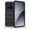 Mobigear Bumpy Xiaomi 15 Pro Hoesje Flexibel TPU Backcover - Zwart