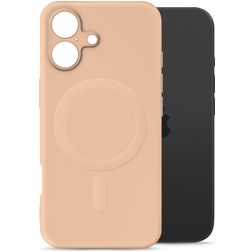 My Style Protective Flex iPhone 17 MagSafe Hoesje Flexibel TPU Backcover - Soft Pink