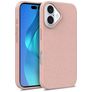 Mobigear Bio iPhone 16 Hoesje Eco Friendly Backcover - Roze