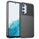 Mobigear Groove Samsung Galaxy A54 Hoesje Flexibel TPU Backcover - Zwart