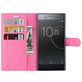 Mobigear Classic Sony Xperia XZ Premium Hoesje Bookcase Portemonnee - Magenta