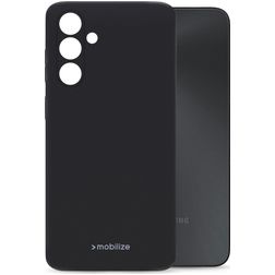 Mobilize Rubber Gelly Samsung Galaxy A05s Hoesje Flexibel TPU Backcover - Matt Black