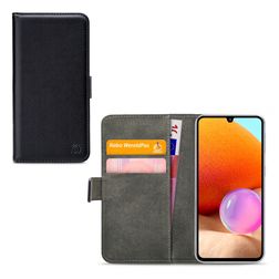 Mobilize Classic Gelly Wallet Samsung Galaxy A32 4G Hoesje Bookcase Portemonnee - Zwart