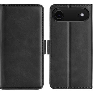 Mobigear Slim Magnet iPhone Air Hoesje Bookcase Portemonnee - Zwart
