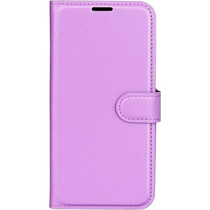 Mobigear Classic OnePlus 10 Pro Hoesje Bookcase Portemonnee - Paars
