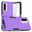 Mobigear Heavy Armor Samsung Galaxy A36 Hoesje Hardcase Backcover Shockproof - Paars