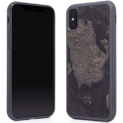 Woodcessories EcoCase Stone Camo Grey iPhone Xs Max