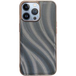 Mobigear Wavy iPhone 14 Pro Max Hoesje Hardcase Backcover - Zilver