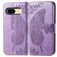 Mobigear Butterfly Google Pixel 8a Hoesje Bookcase Portemonnee - Lavendel