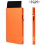 Valenta Cardprotector Aluminium Pasjeshouder - 5 Pasjes - MagSafe Compatible - Oranje