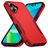 Mobigear Heavy Armor iPhone 16 Hoesje Hardcase Backcover Shockproof - Rood