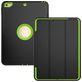 Mobigear Tri-Fold Folio iPad 6 (2018) Hoes Bookcase - Zwart / Groen