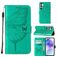 Mobigear Butterfly Samsung Galaxy A55 Hoesje Bookcase Portemonnee - Groen