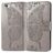 Mobigear Butterfly iPhone 16e Hoesje Bookcase Portemonnee - Grijs