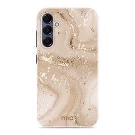 MIO Samsung Galaxy A16 MagSafe Hoesje Hardcase Backcover - Gold Marble