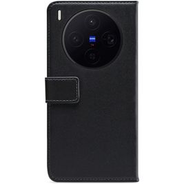 Mobilize Classic Gelly Wallet Vivo X300 Hoesje Bookcase Portemonnee - Zwart