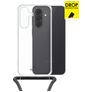My Style Loop Doorzichtig Samsung Galaxy A37 Flexibel TPU Hoesje met koord - Loop