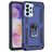 Mobigear Armor Ring Samsung Galaxy A23 Hoesje Hardcase Backcover Shockproof met Ringhouder - Blauw