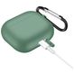 Mobigear Classic Apple AirPods 3 Hoesje Flexibel Siliconen - Groen