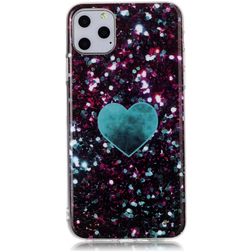 Mobigear Marble iPhone 11 Pro Max Hoesje Flexibel TPU Backcover - Green Love
